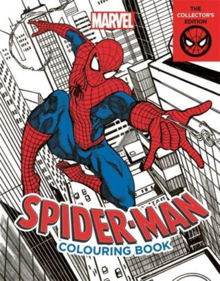 Cover image for 9781800784024 - Marvel Spider-Man Colouring Book: The Collector's Edition