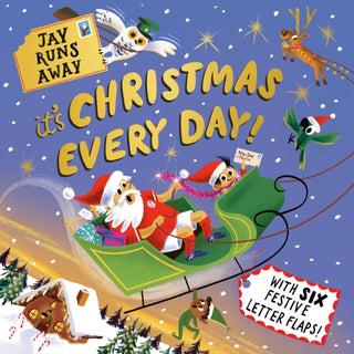 Cover image for 9781800784550 - Jay Runs Away: It's Christmas Every Day!