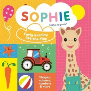 Supplemental image for 9781800784758 - Sophie la girafe: Early learning lift-the-flap
