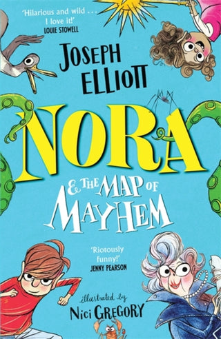 Cover image for 9781800784994 - Nora and the Map of Mayhem