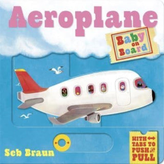 Cover image for 9781800785779 - Baby on Board: Aeroplane