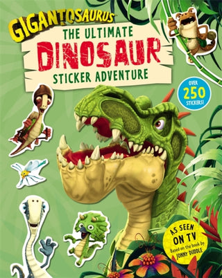 Cover image for 9781800786448 - Gigantosaurus – The Ultimate Dinosaur Sticker Adventure