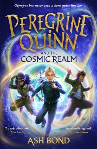 Cover image for 9781800786806 - Peregrine Quinn and the Cosmic Realm