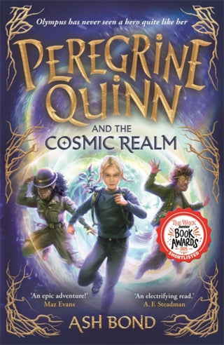 Cover image for 9781800786837 - Peregrine Quinn and the Cosmic Realm