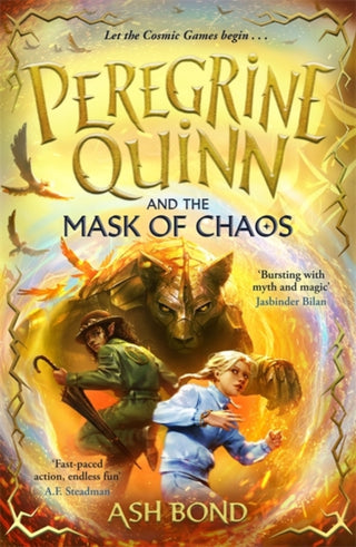 Cover image for 9781800786875 - Peregrine Quinn and the Mask of Chaos (Volume 2)