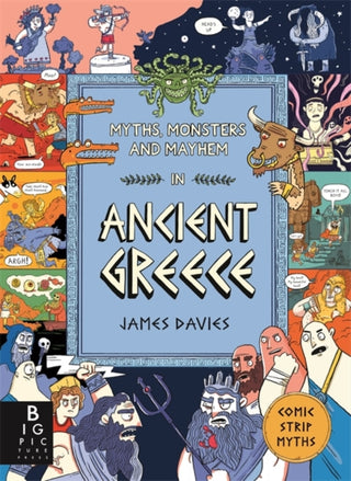 Supplemental image for 9781800787520 - Comic Strip Myths: Myths, Monsters and Mayhem in Ancient Greece