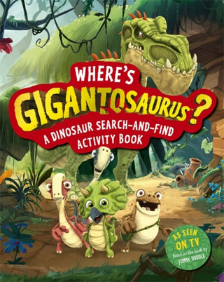 Cover image for 9781800788428 - Where's Gigantosaurus?