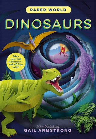 Cover image for 9781800788565 - Paper World: Dinosaurs