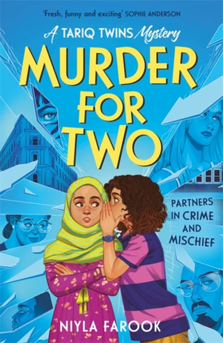 Cover image for 9781800789371 - Murder for Two (A Tariq Twins Mystery)
