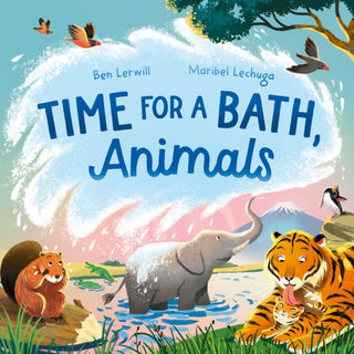 Supplemental image for 9781800789838 - Time for a Bath, Animals