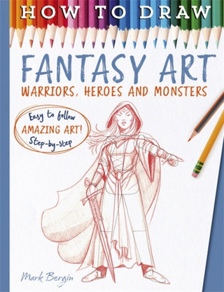 Cover image for 9781800789999 - How To Draw Fantasy Art