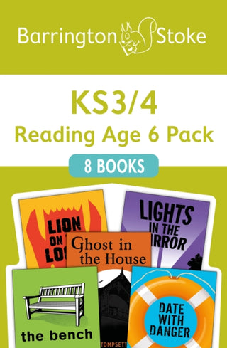 Cover image for 9781800901391 - KS3/4 Reading Age 6 Pack