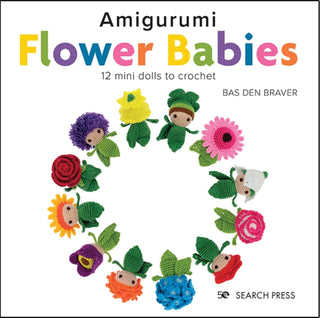 Supplemental image for 9781800920125 - Amigurumi Flower Babies