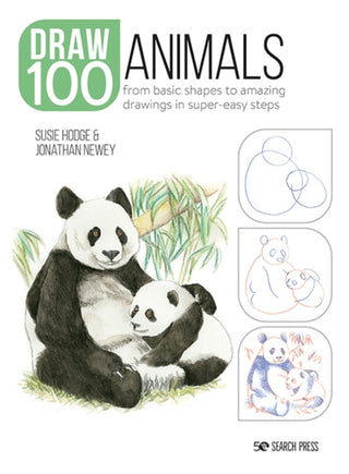 Cover image for 9781800920354 - Draw 100: Animals