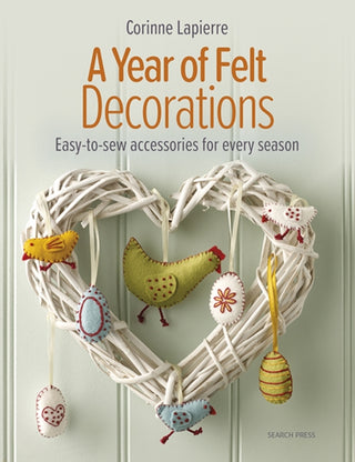 Supplemental image for 9781800920477 - A Year of Felt Decorations