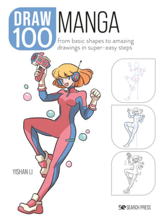 Cover image for 9781800921146 - Draw 100: Manga