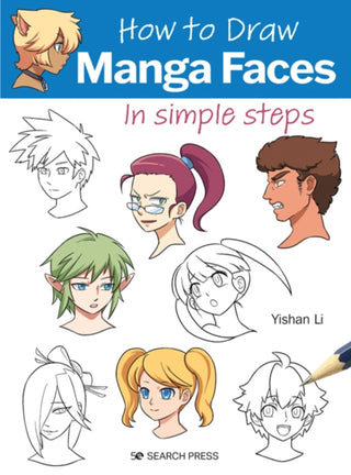 Supplemental image for 9781800921153 - How to Draw: Manga Faces