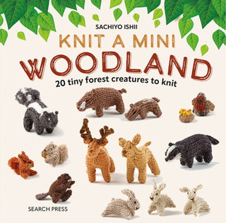Cover image for 9781800921412 - Knit a Mini Woodland
