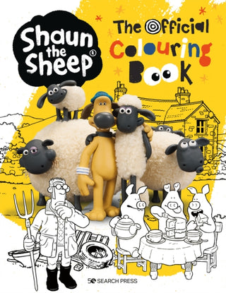 Cover image for 9781800921450 - Shaun the Sheep: The Official Colouring Book