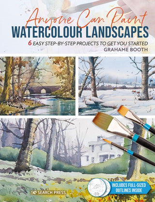Supplemental image for 9781800921504 - Anyone Can Paint Watercolour Landscapes