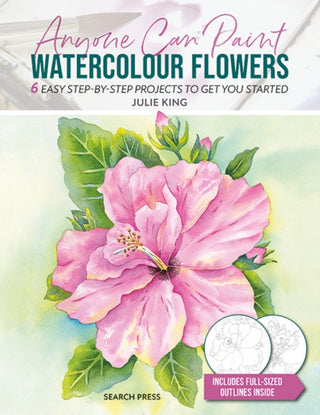 Cover image for 9781800921511 - Anyone Can Paint Watercolour Flowers