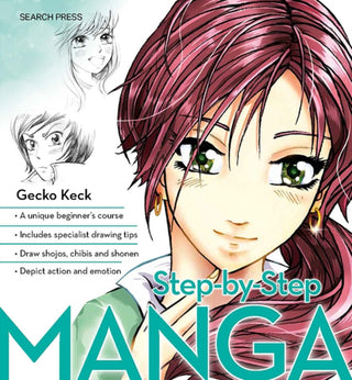 Cover image for 9781800921733 - Step-by-Step Manga