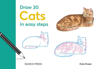 Cover image for 9781800921863 - Draw 30: Cats