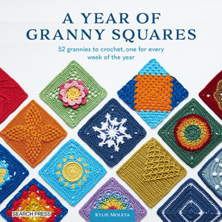 Cover image for 9781800922082 - A Year of Granny Squares