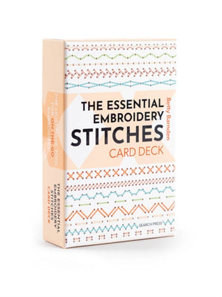 Cover image for 9781800922303 - The Essential Embroidery Stitches Card Deck