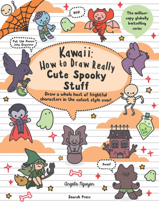 Cover image for 9781800922945 - Kawaii: How to draw Really Cute Spooky Stuff