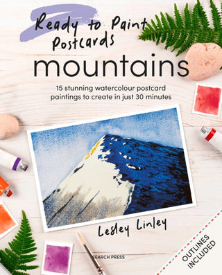 Cover image for 9781800922969 - Ready to Paint Postcards: Mountains