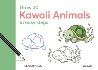 Cover image for 9781800923225 - Draw 30: Kawaii Animals