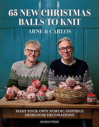 Cover image for 9781800923355 - 65 New Christmas Balls to Knit