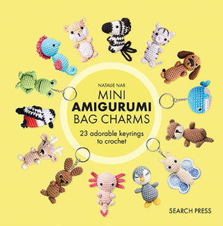 Cover image for 9781800923492 - Mini Amigurumi Bag Charms
