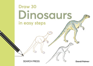 Cover image for 9781800923522 - Draw 30: Dinosaurs
