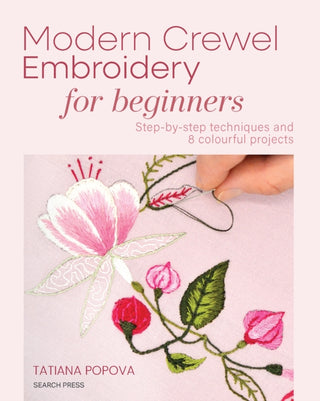 Cover image for 9781800923584 - Modern Crewel Embroidery for Beginners