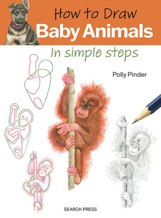 Cover image for 9781800923720 - How to Draw: Baby Animals