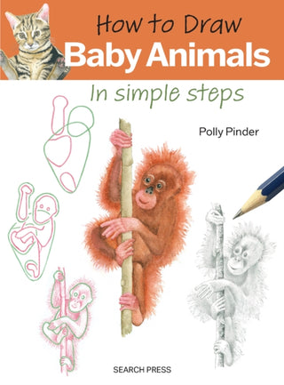 Cover image for 9781800923720 - How to Draw: Baby Animals