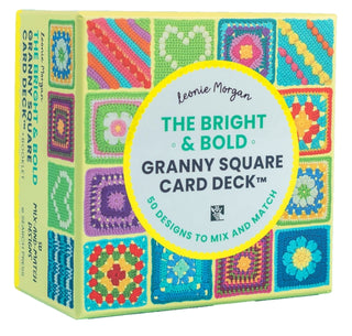 Cover image for 9781800924345 - The Bright & Bold Granny Square Card Deck