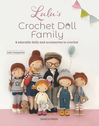 Cover image for 9781800924475 - Lulu’s Crochet Doll Family