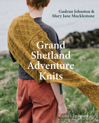Cover image for 9781800924505 - Grand Shetland Adventure Knits