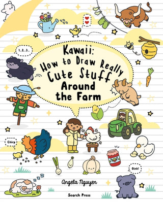 Cover image for 9781800924543 - Kawaii: How to Draw Really Cute Stuff Around the Farm