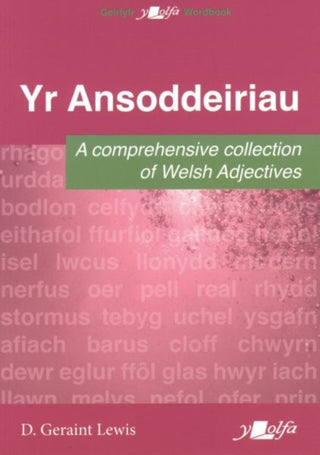 Cover image for 9781800991521 - Ansoddeiriau, Yr - A Comprehensive Collection of Welsh Adjectives
