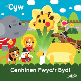 Cover image for 9781800992016 - Cyfres Cyw: Cenhinen Fwya'r Byd!