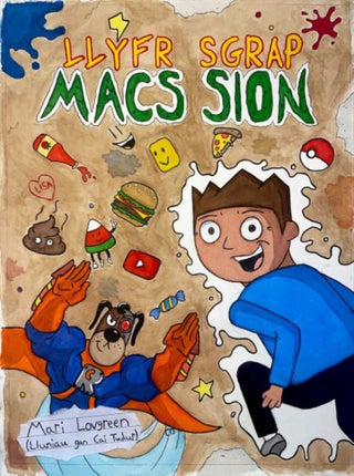 Cover image for 9781800996809 - Llyfr Sgrap Macs Sion