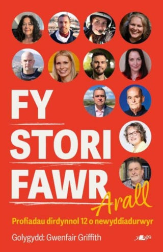 Cover image for 9781800997028 - Fy Stori Fawr Arall - Profiadau dirdynnol 12 o newyddiadurwyr