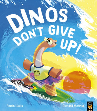 Cover image for 9781801043106 - Dinos Don't Give Up!