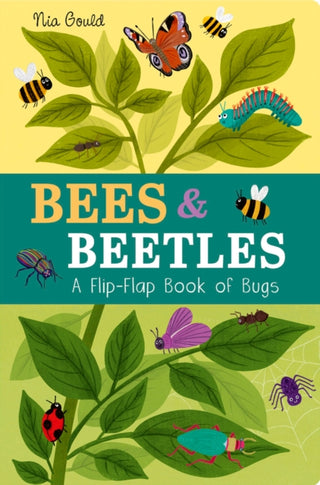 Cover image for 9781801044585 - Bees & Beetles: A Flip-Flap Book of Bugs