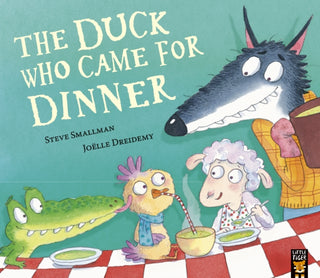 Cover image for 9781801044745 - The Duck Who Came for Dinner