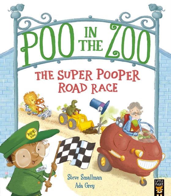 Cover image for 9781801046480 - Poo in the Zoo: The Super Pooper Road Race